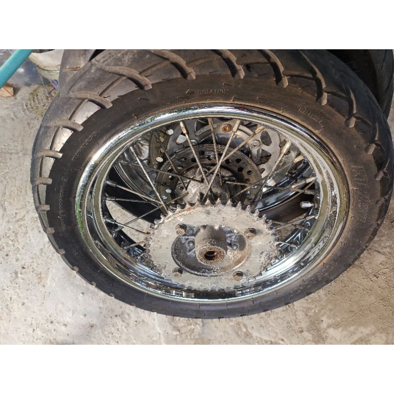 ban Supermoto ring 14 KLX ori