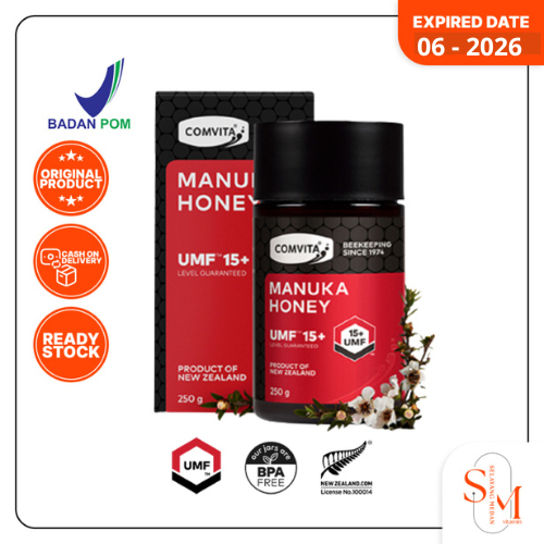 

Madu Comvita Manuka Honey UMF 15+ 250 gram Asli New Zealand - Madu Asli New Zealand