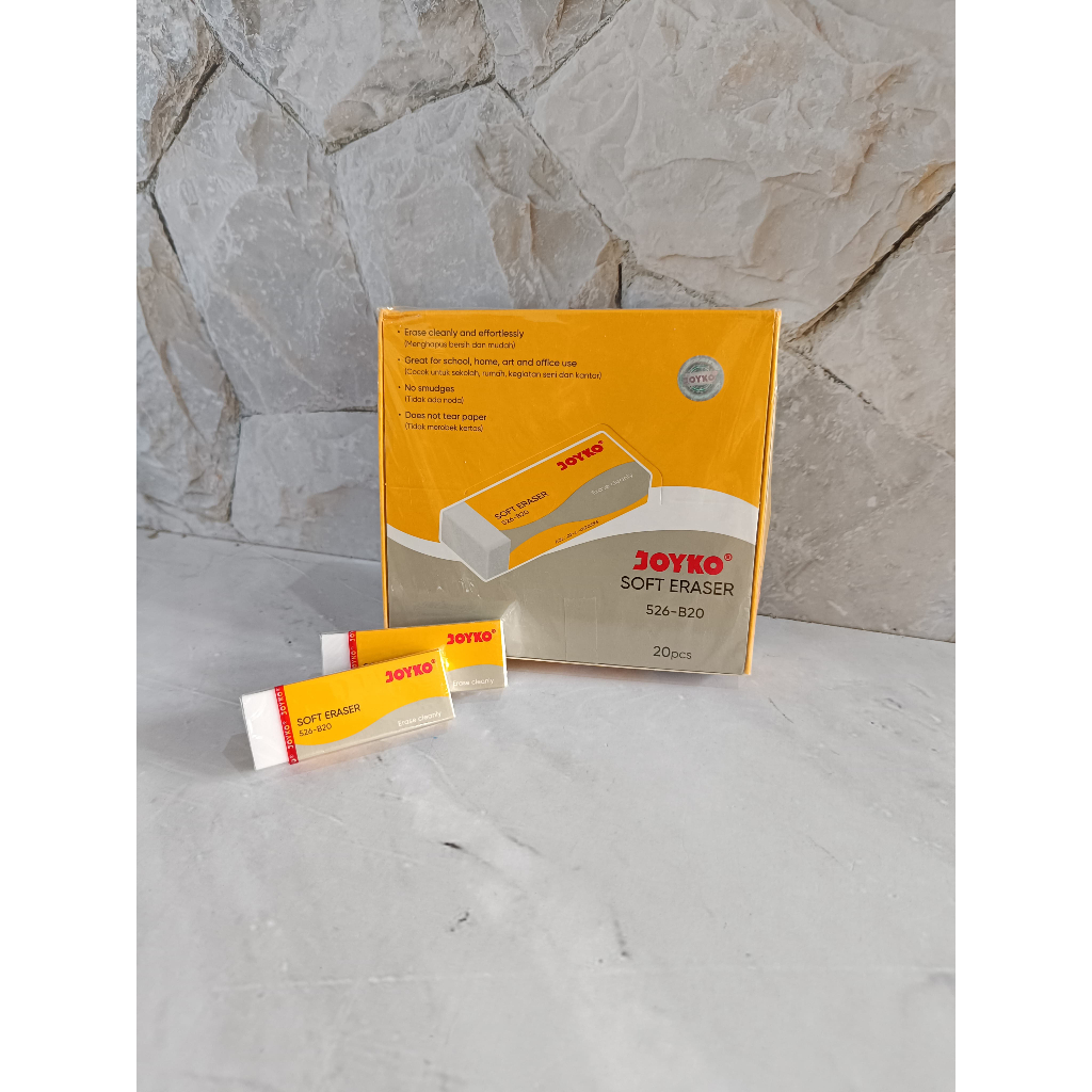 

ECER ( 1 BIJI ) Penghapus Besar Putih Joyko