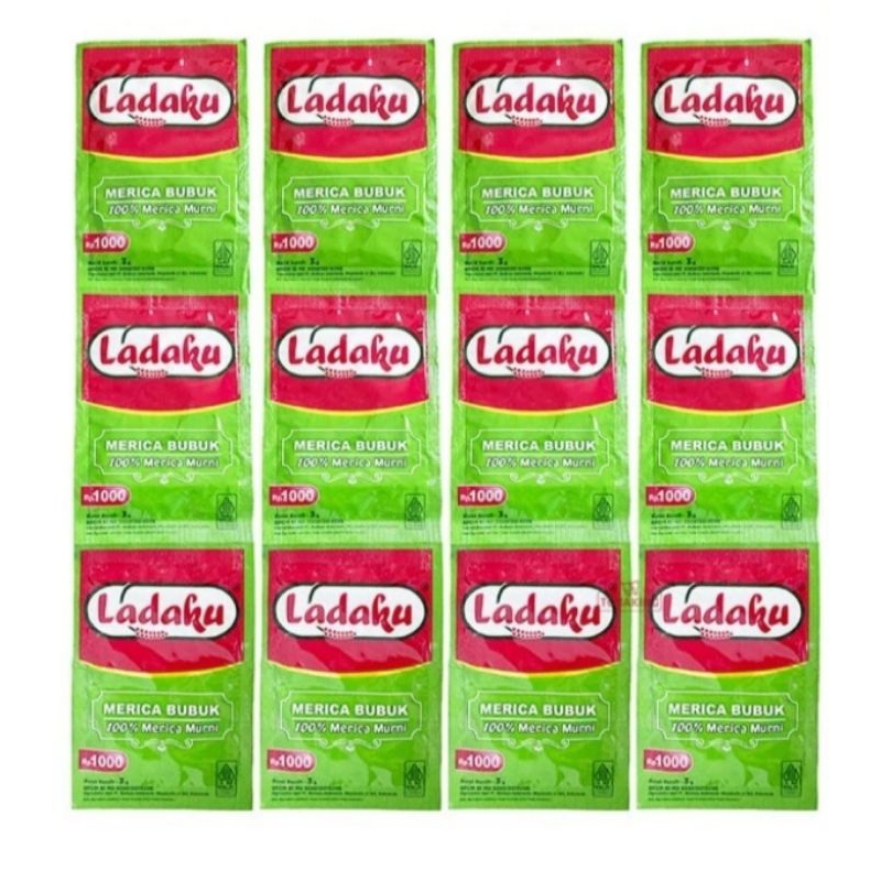 

1 ranceng isi 12sachet bumbu bubuk instant ladaku