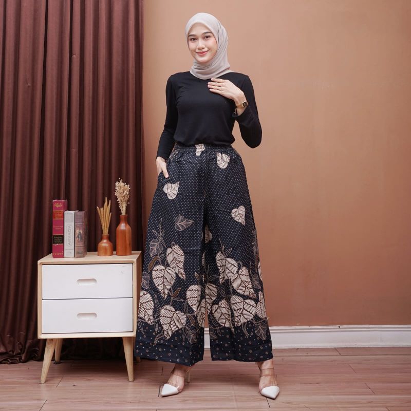 Kulot Batik Wanita Modern Korean style