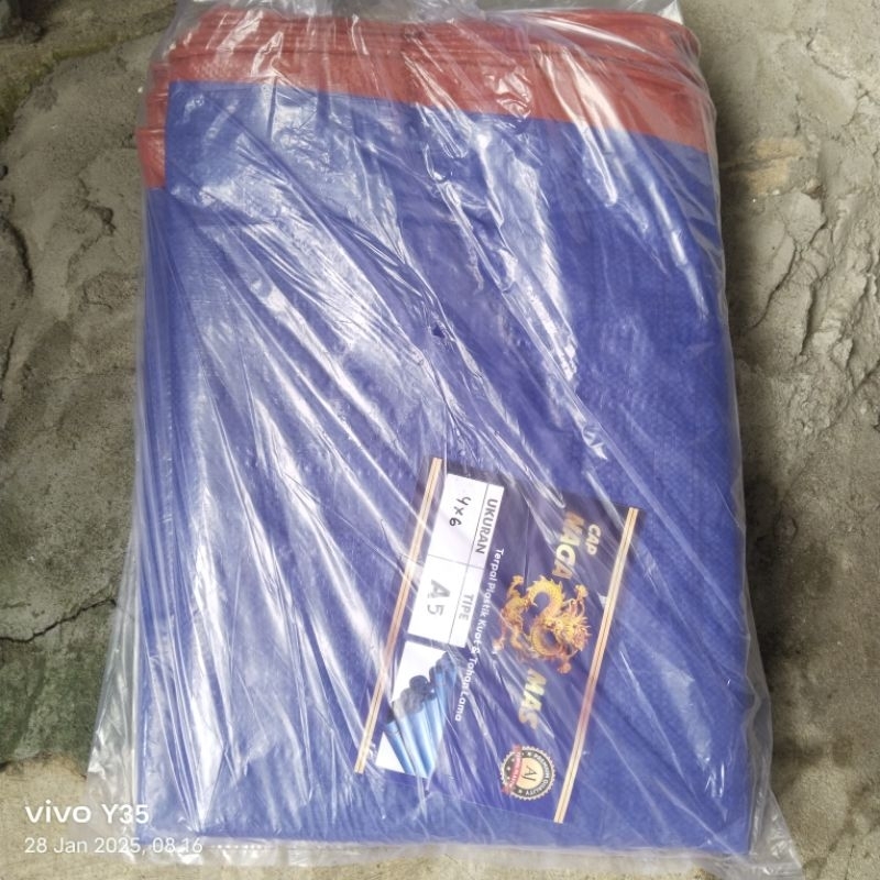 TERPAL A5 4x6 tahan panas dan hujan