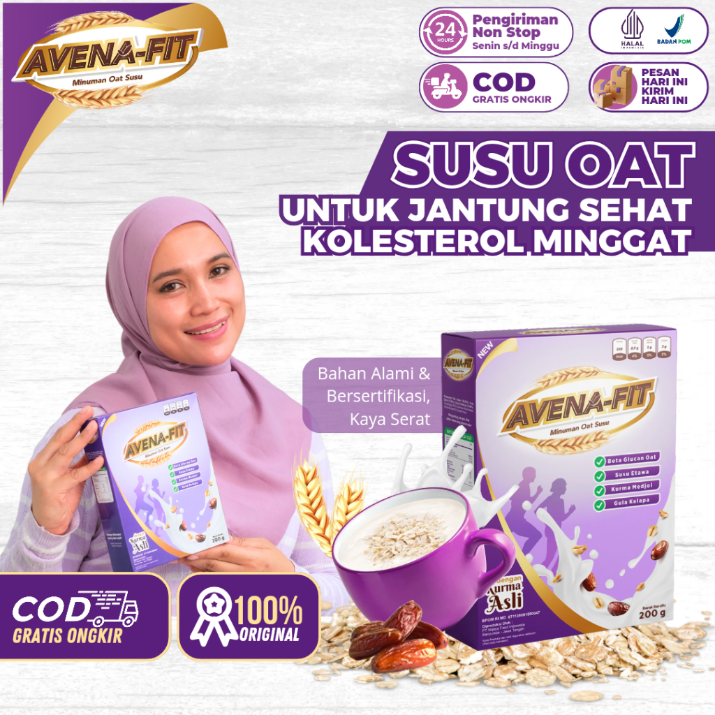 

Avenafit - Membantu Mengatasi Kolesterol dan Jantung
