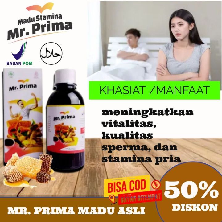

100% ORIGINAL MADU MR PRIMA (PRIVASI AMAN)