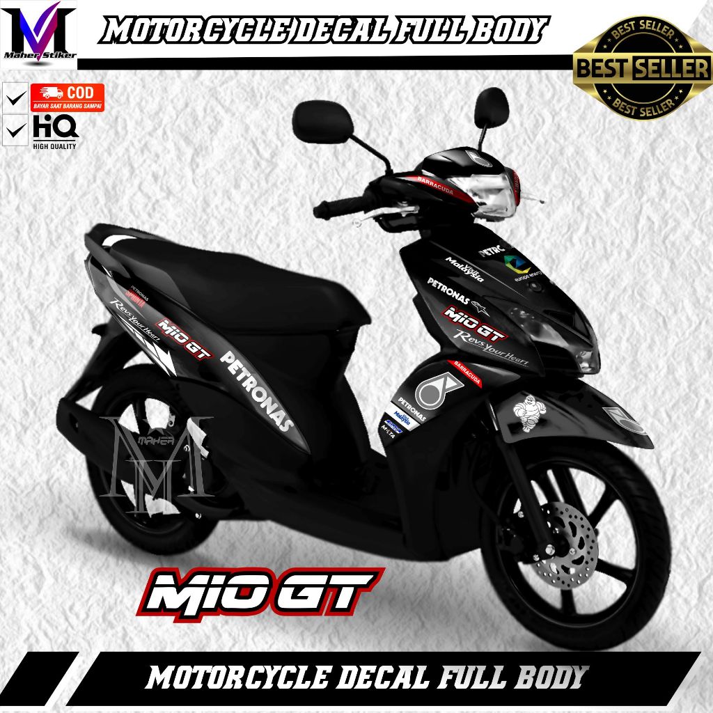 Decal Full Body Mio Gt Variasi Petronas