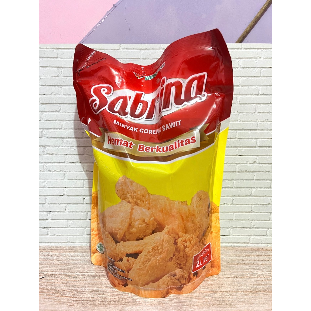 

Minyak Goreng Sabrina 2 Liter