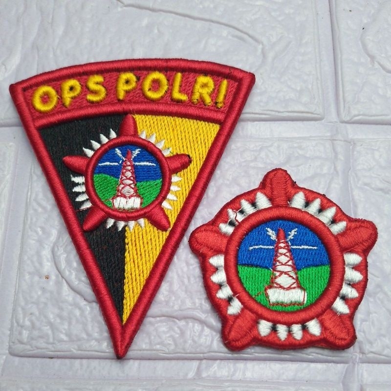 [TERLARIS] COD BORDIR TIMBUL OPS POLRI RODA OPS POLRI MURAH BERKWALITAS