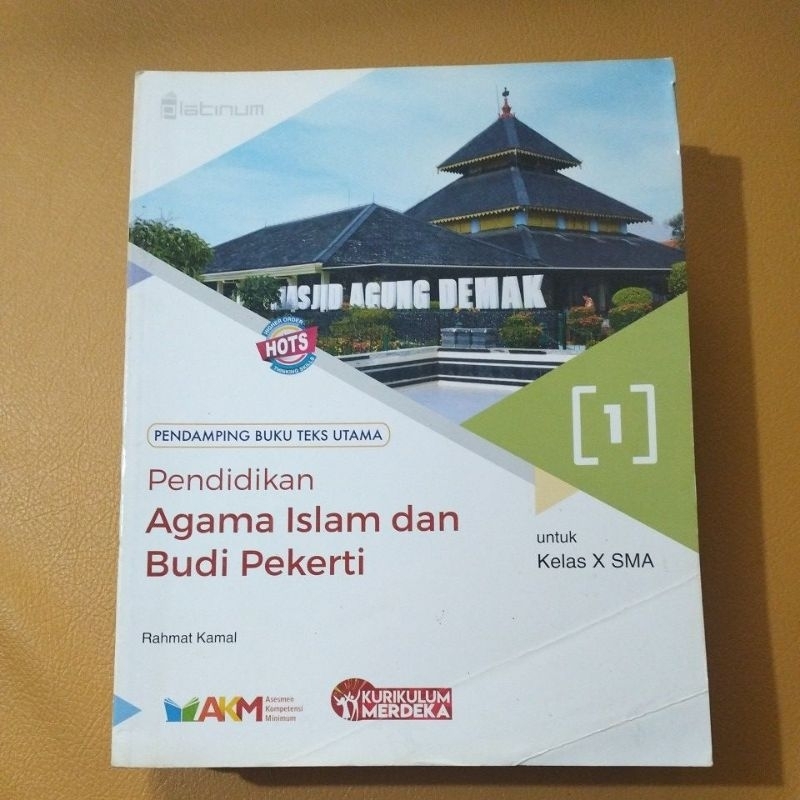 PENDIIDIKAN AGAMA ISLAM DAN BUDI PEKERTI KELAS 10 X SMA  MA KURIKULUM MERDEKA PLATINUM
