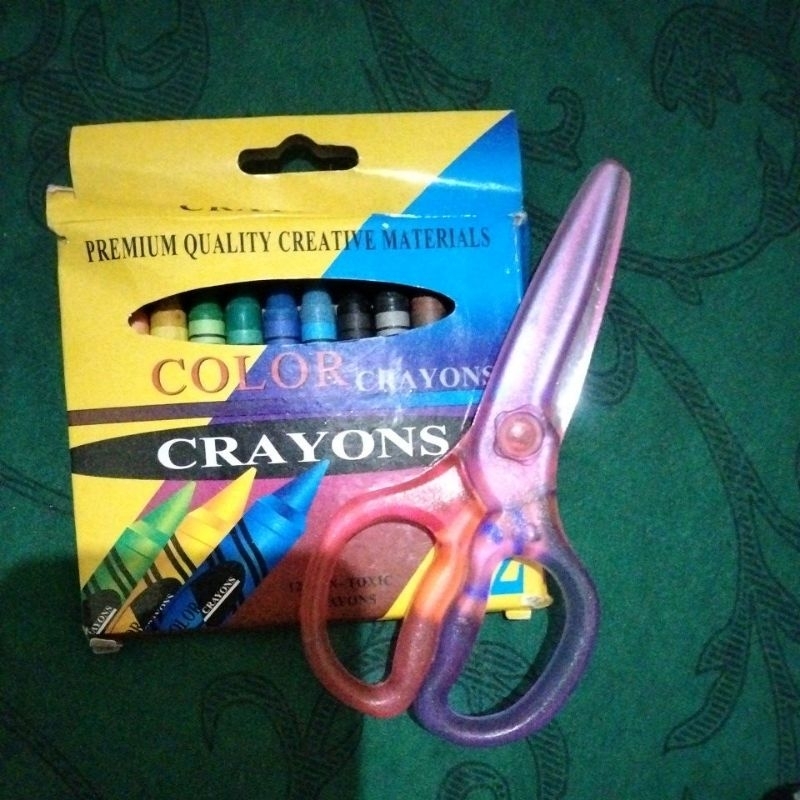 

crayon dan gunting