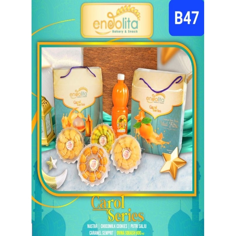 

PROMO PAKET HAMPERS LEBARAN ENDOLITA CAROL SIRUP// SEPAKET ISI 4 TOPLES + 1 SIRUP// SANGAT ENAK & LEZAT// PRODUK HALAL 100%