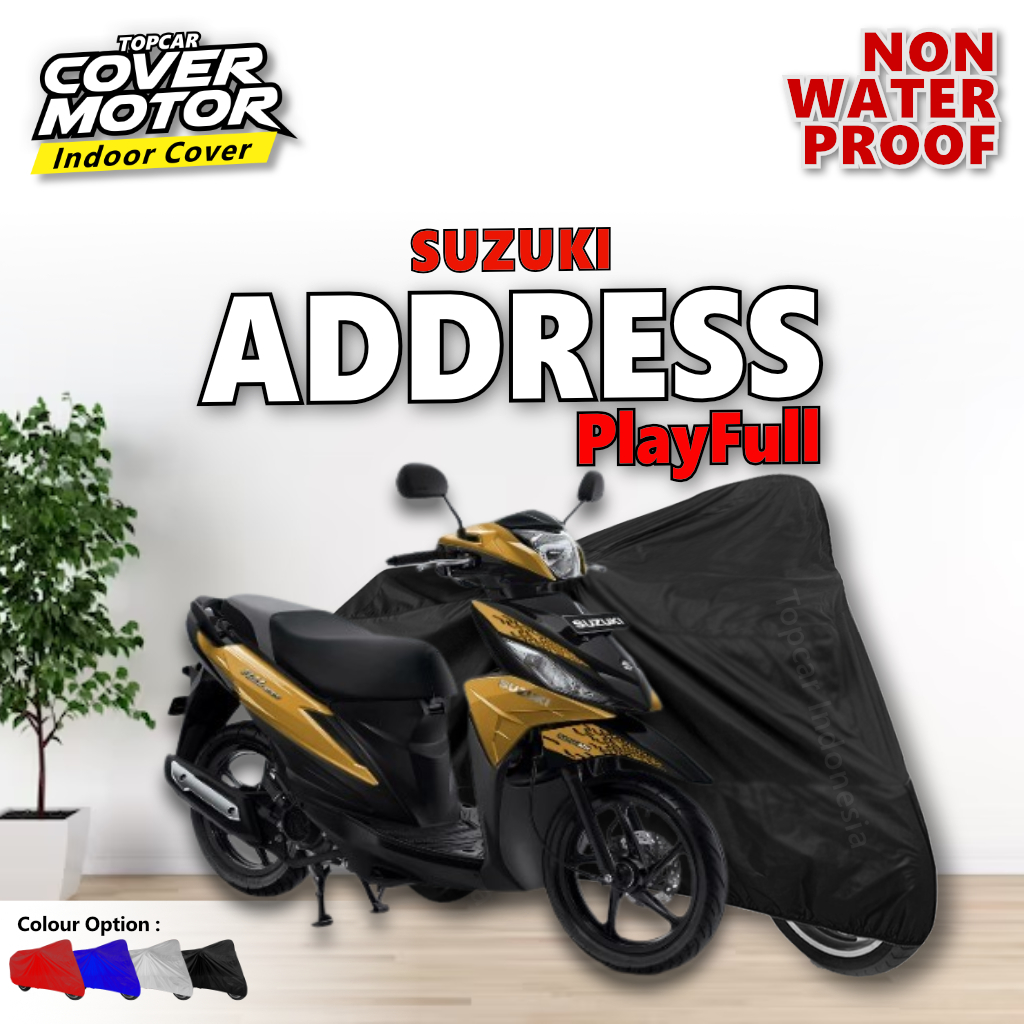 TOPCAR Sarung Motor Indor Suzuki Address Playfull Cover