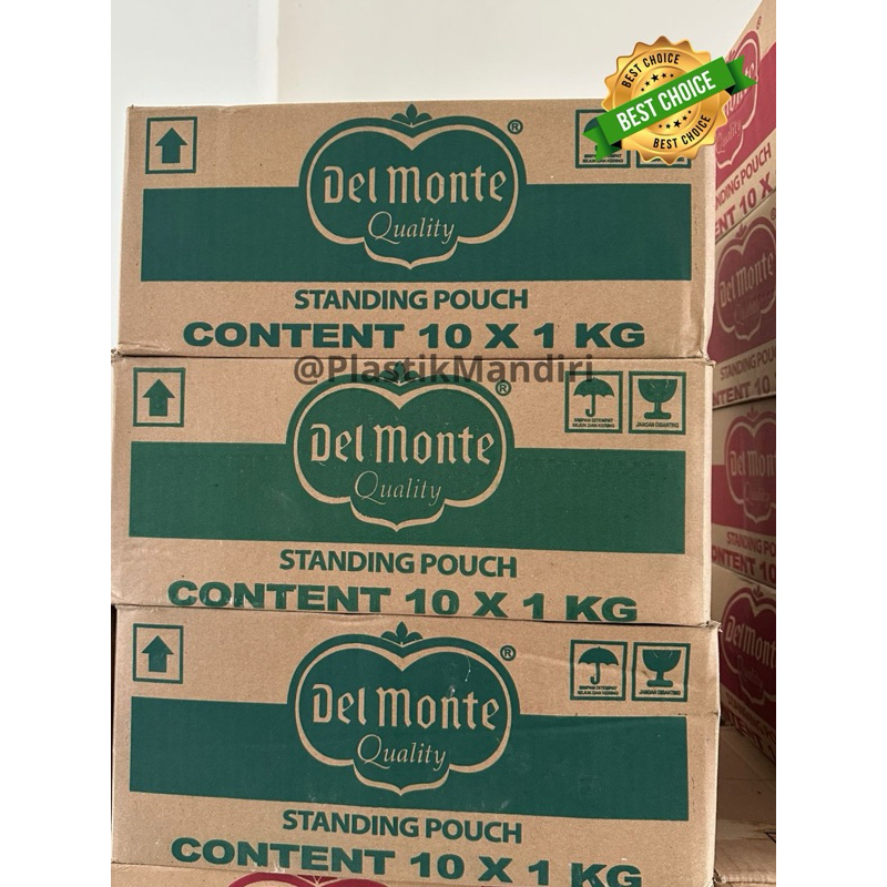 

DelMonte Saus Tomat 1Kg, 1Dus Isi 10Pcs