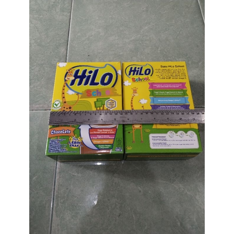 

HiLo School Hi Lo ChocoLate Susu Bubuk Rasa Cokelat 500g