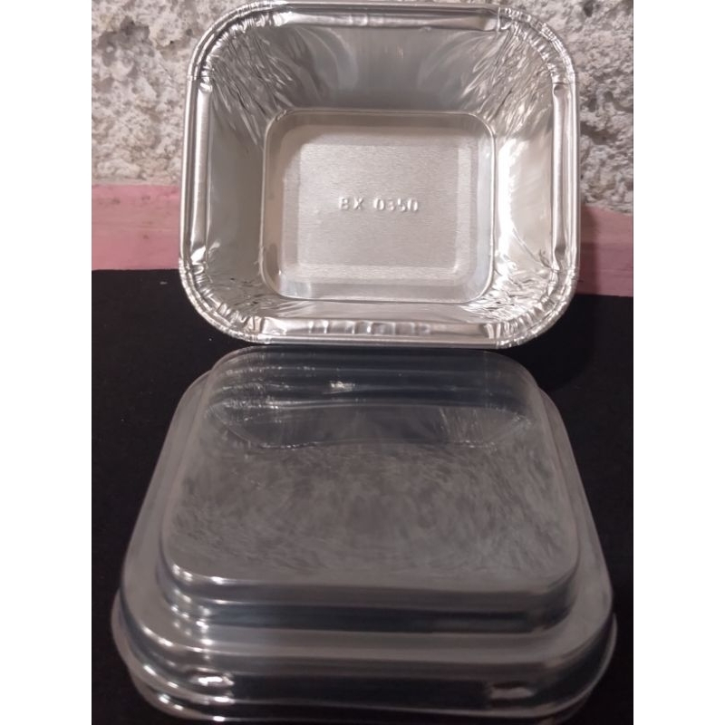 Aluminium Foil Cup BX0350 + Tutup Mica