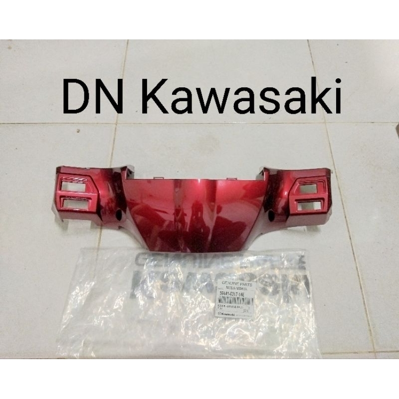 cover batok stang belakang Kawasaki zx130 zx130 original warna merah