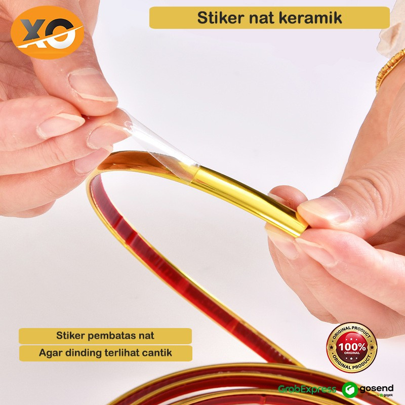 Stiker Nat Keramik Stiker Pembatas Dinding Stiker Penutup Celah Keramik