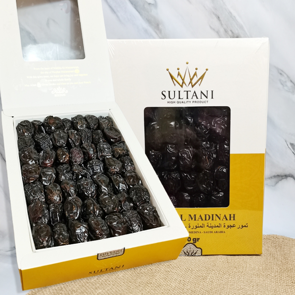 

Kurma Ajwa Al Madinah 1 kg Sultani Indonesia Kualitas Grade A