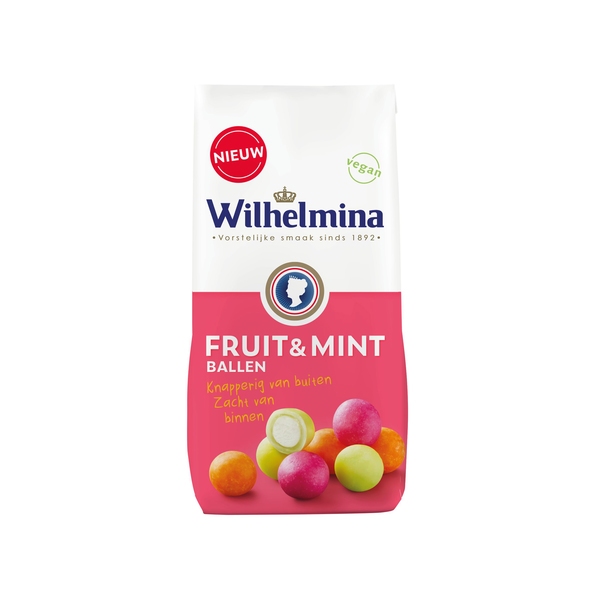 

WILHEMINA FRUIT & MINTA BULLEN 200 GR