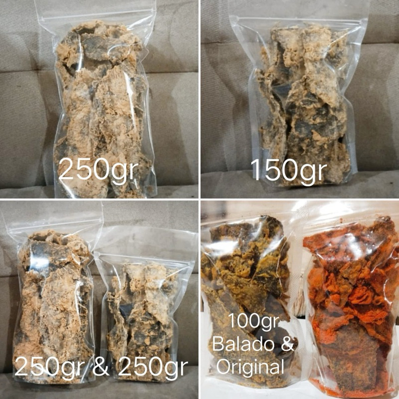 

keripik paru rasa original 150gram