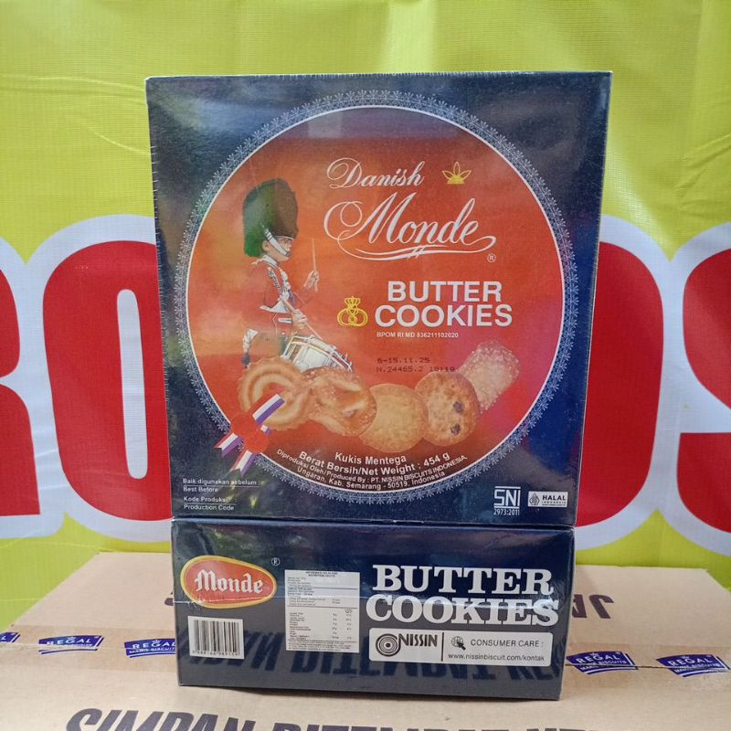 

Monde Butter Cookies 454gr