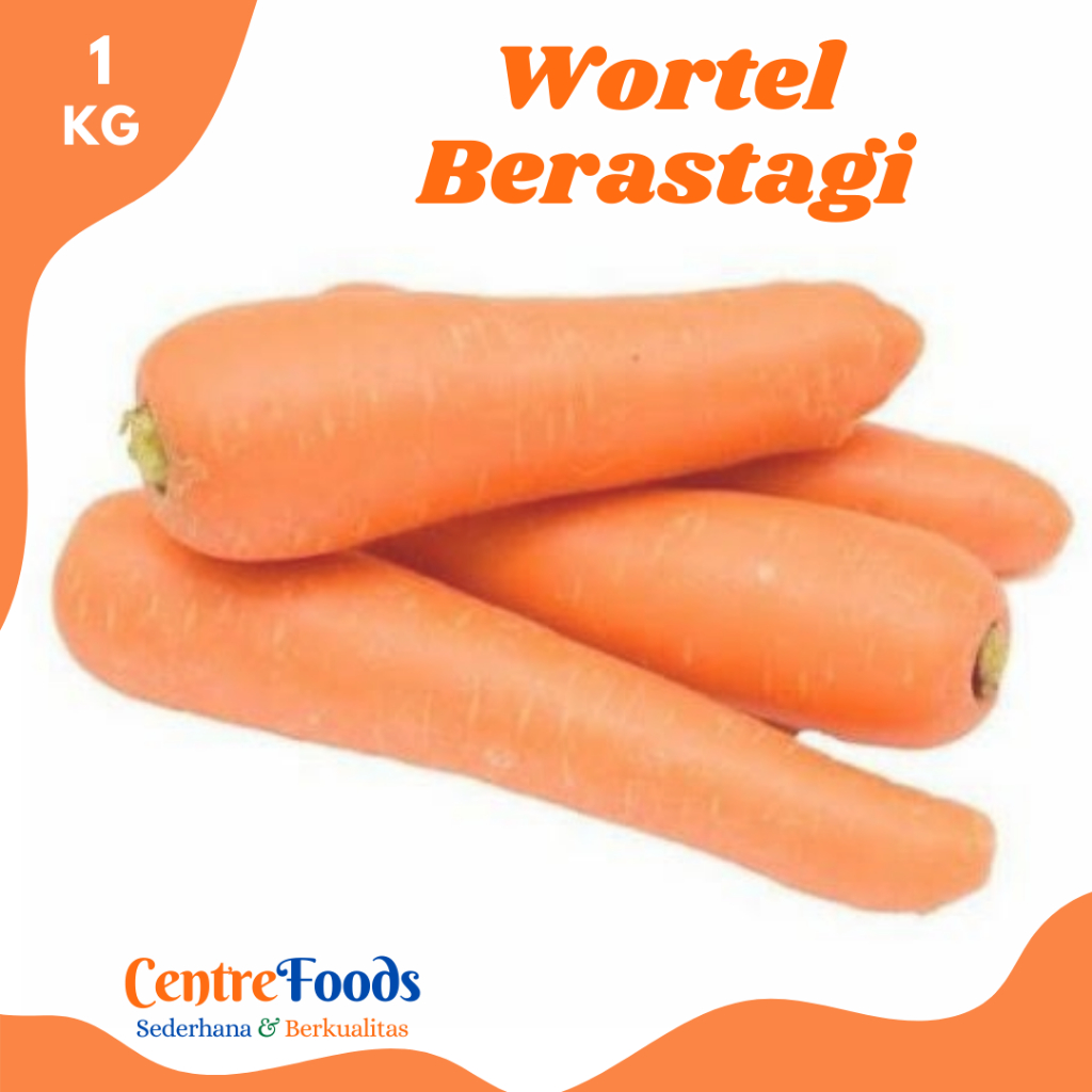 

WORTEL Berastagi - Sayur Wortel Medan Fresh | 1.000gr [ Harga Per KG ]