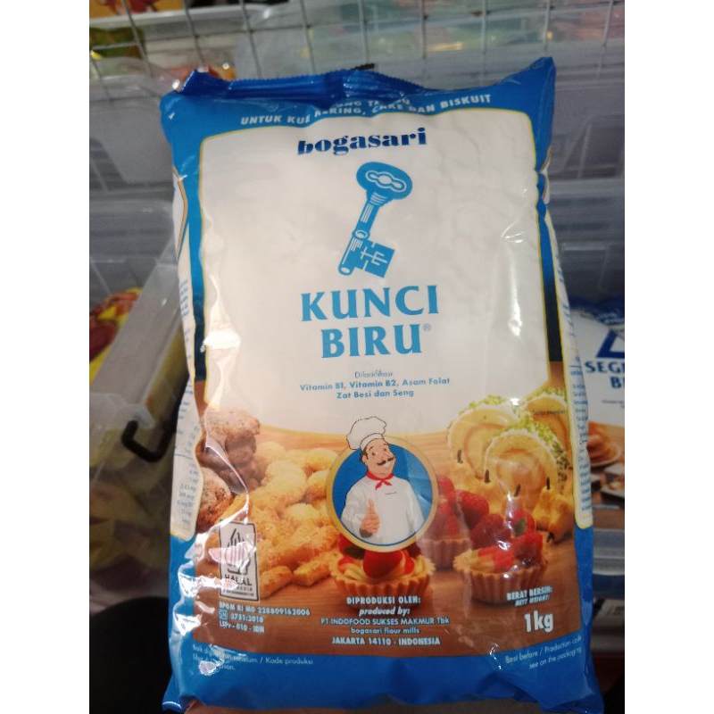 

Tepung kunci biru Bogasari