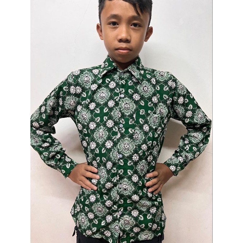 Batik Muhammadiyah/Batik sekolah Muhammadiyah/Batik Muhammadiyah hijau