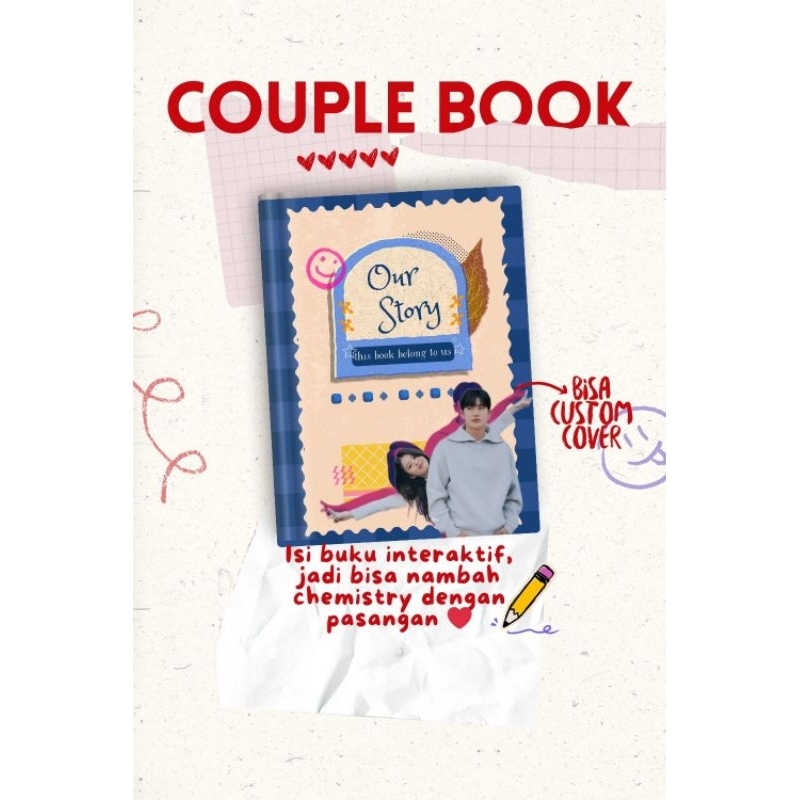 Couple Book | our adventure book | kado valentine | kado anniversary