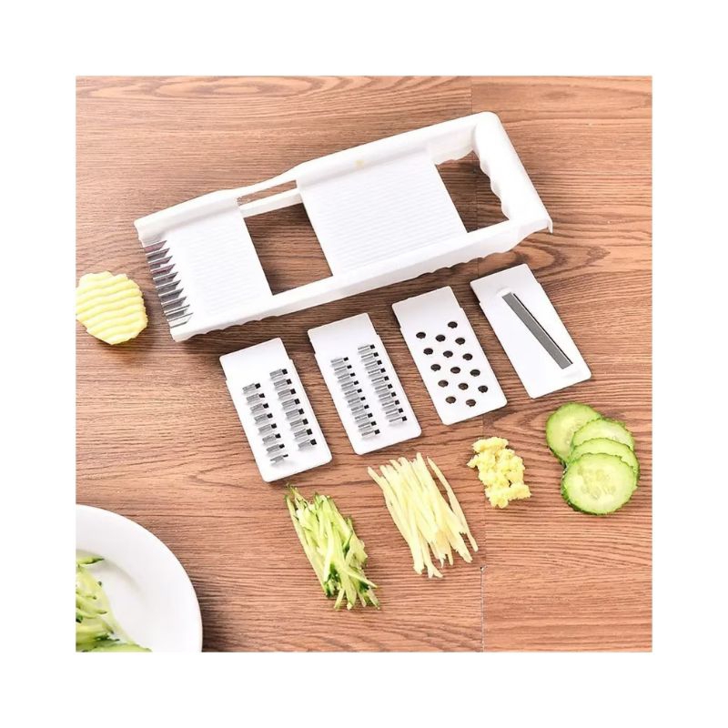 Parutan Serbaguna Multi Fungsi Alat Pemotong Buah Dan Sayur 4 In 1 — 8