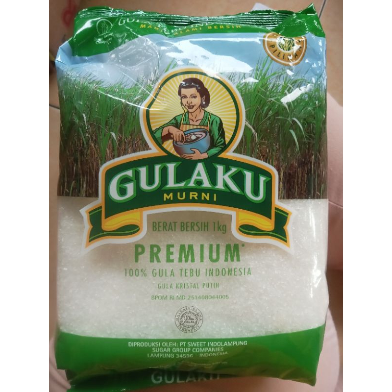 

GULAKU gula pasir kemasan 1 kg