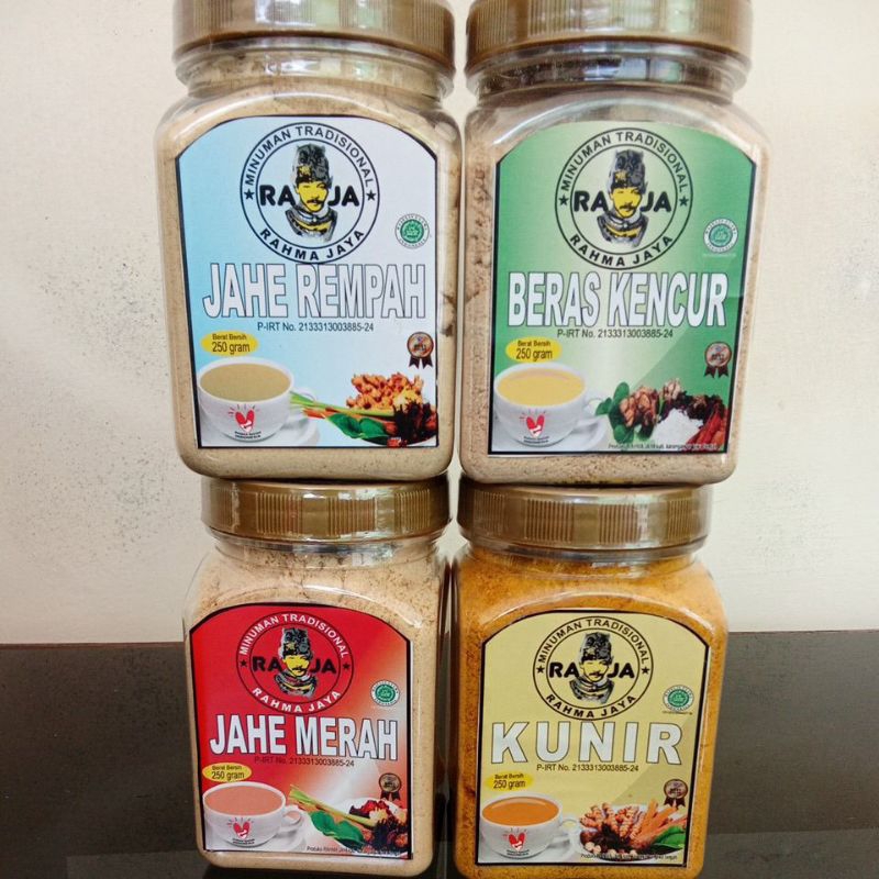 

Minuman Tradisional Raja Jaya Jahe Rempah P-RT No: 2131330088524