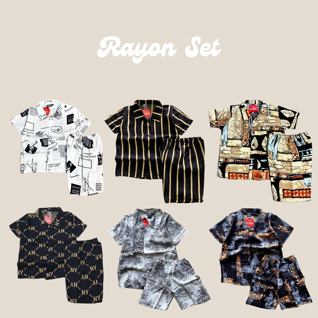 One set rayon anak premium