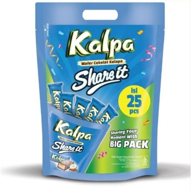 

Kalpa Share It Festive Big Bag isi 25 @9 gram