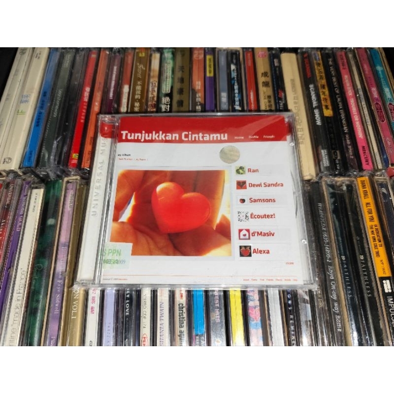 CD Kompilasi Tunjukkan Cintamu - Lyla, Gruvi, Andra And The Backbone, RAN, Dewi Sandra, Samsons, Eco