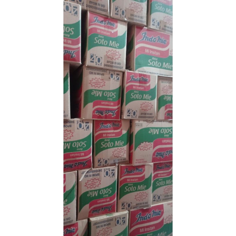 

Indomie rasa soto 1dus isi 40pcs