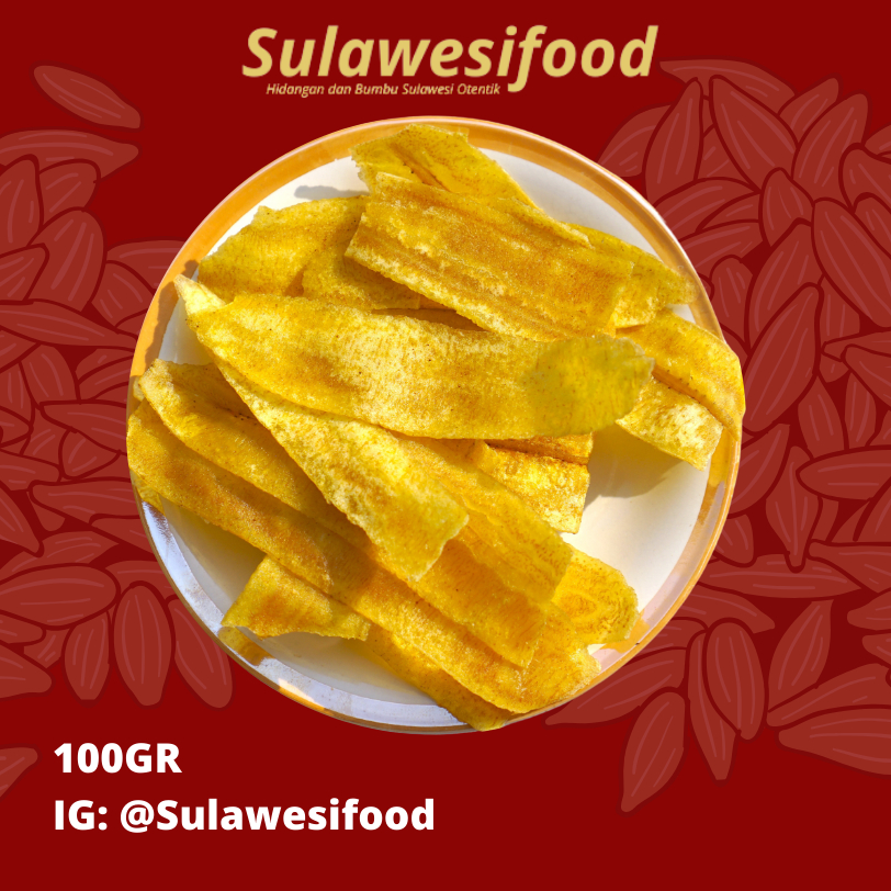 

Kripik pisang asin gurih khas sulawesifood