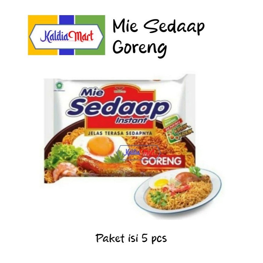 

Mie Sedaap Goreng 90gr 5 pcs