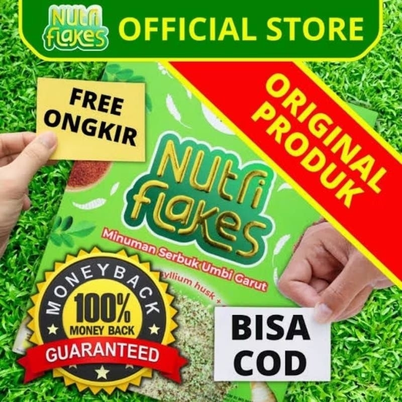 

OFFICIAL STORE - Nutriflakes Sereal Sehat Untuk Asam Lambung Maag dan Gangguan Pencernaan Original