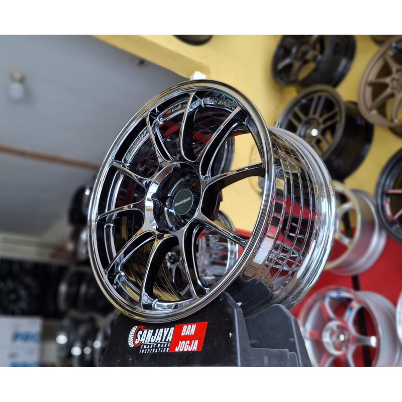 Velg Wedsport TC105X Blackchrome R18 Kondisi Baru