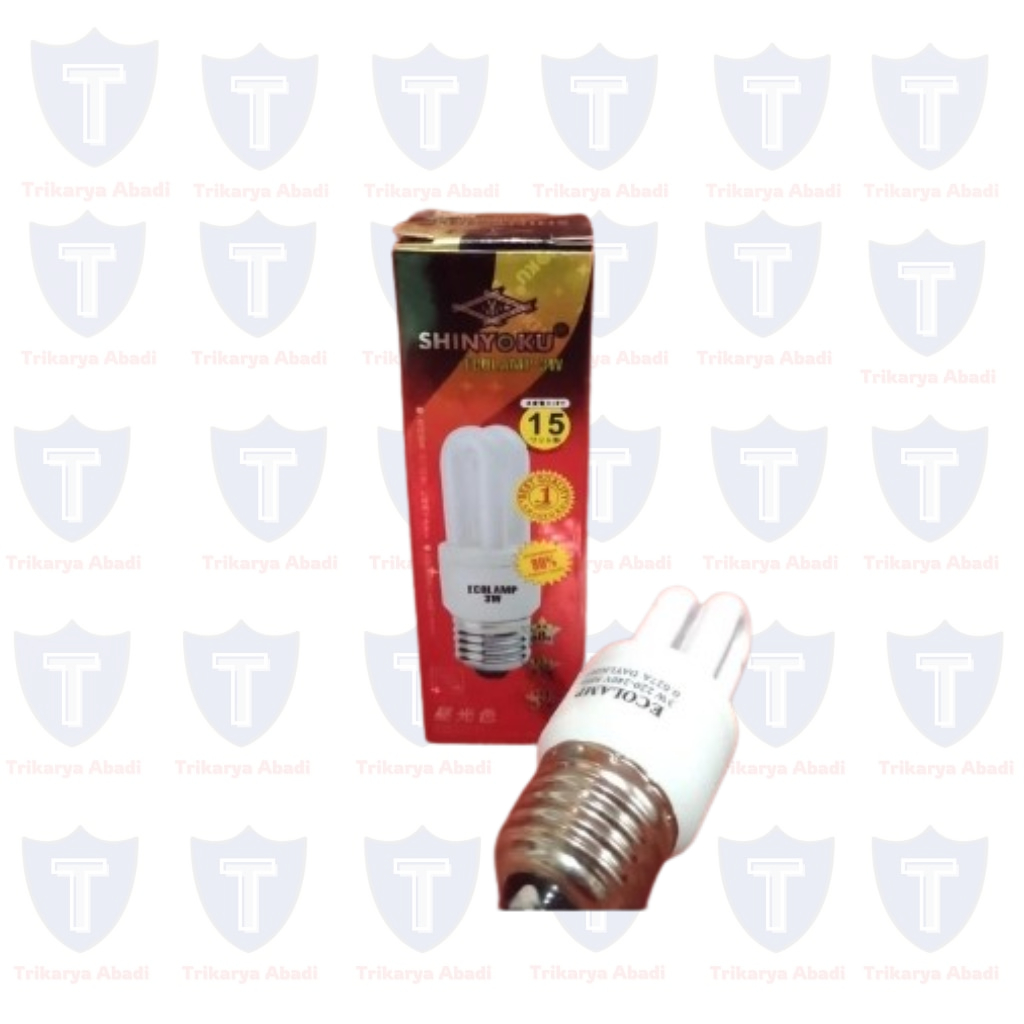 SHINYOKU LAMP // Lampu Shinyoku Ecolamp 3W
