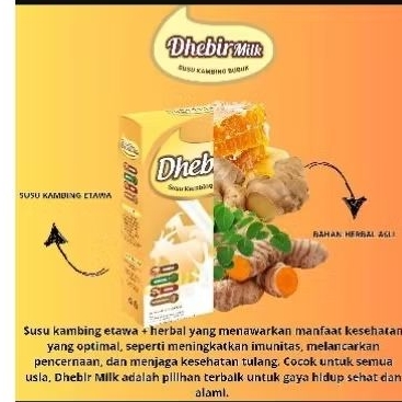 

Dhebir Milk Susu Kambing Etawa