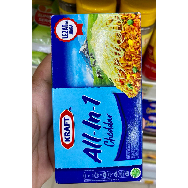 

Keju Kraft all in 1 150 gram