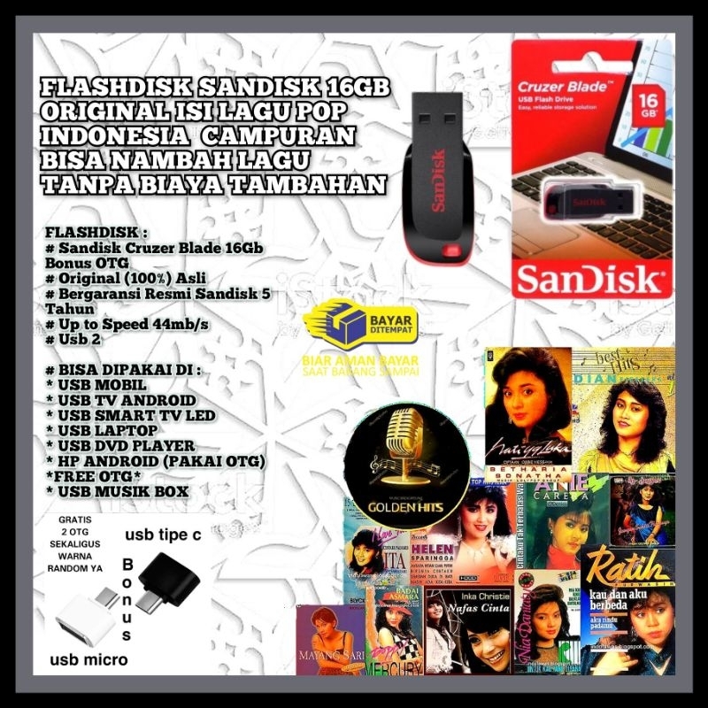 FLASHDISK MOBIL LAGU MP3 NOSTALGIA