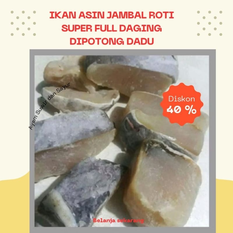 

Jambal Roti Asli Full Daging Dipotong Dadu dijamin Ngeprul