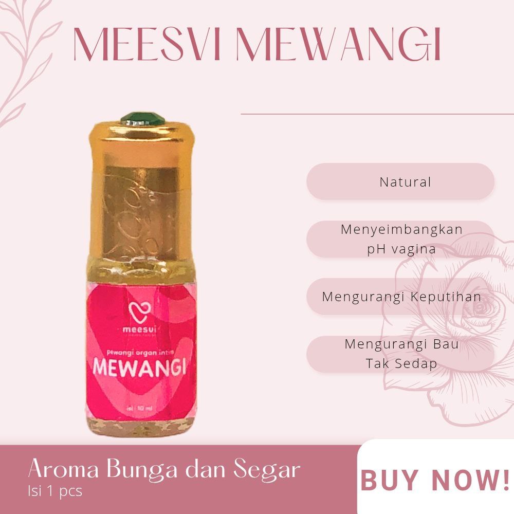 AMPUH MENGHILANGKAN BAU MEWANGI Parfum Khusus Miss V | Aroma Bunga dan Segar TANPA ALKOHOL