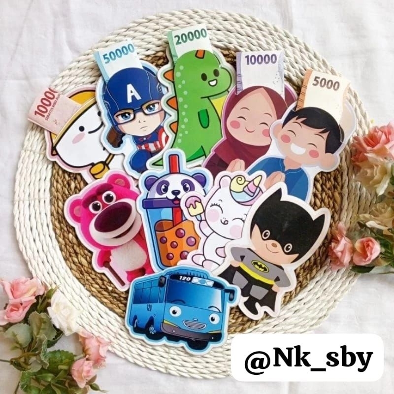 

AMPLOP LEBARAN 3D KARAKTER ANAK ( Tebal , Gambar Tajam )
