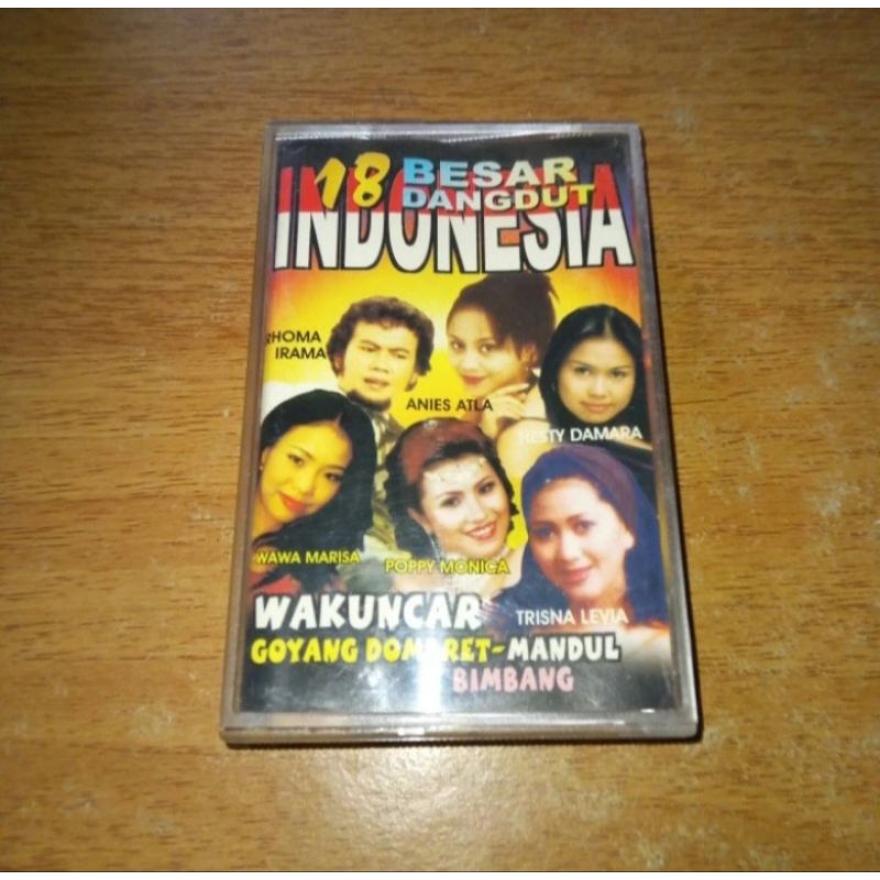 Kaset 18 BESAR DANGDUT INDONESIA - Rhoma Irama Anies Atla Hesty Damara