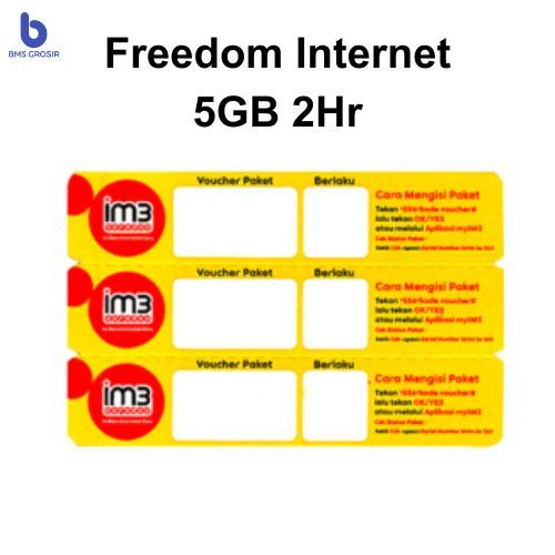 Voucher Indosat Freedom Kuota Harian 5GB 2Hr Jatim