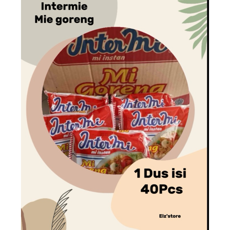 

[ 1 Dus isi 40 Pcs ] Intermie goreng 60 Gram