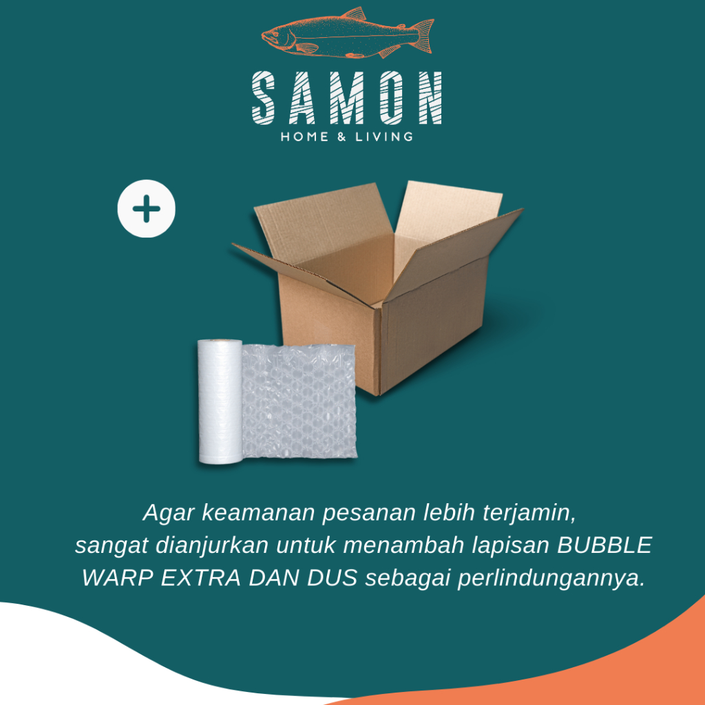 

【SAMON】EXTRA BUBBLE KARDUS Dus Tambahan Extra Bubble Wrap Kardus Cardboard Keamanan Extra Bubble Wrap Kardus Packaging Bubble Keamanan Tambahan